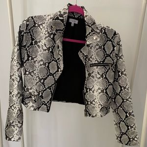 Tobi alligator jacket